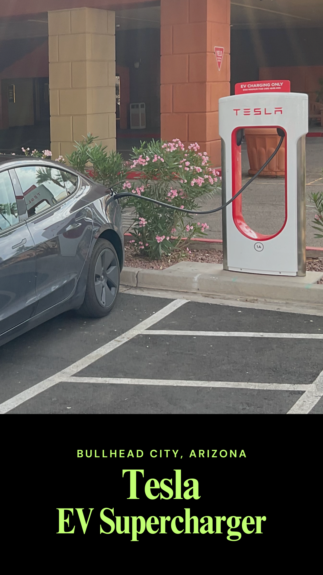 tesla ev superchargers bullhead city